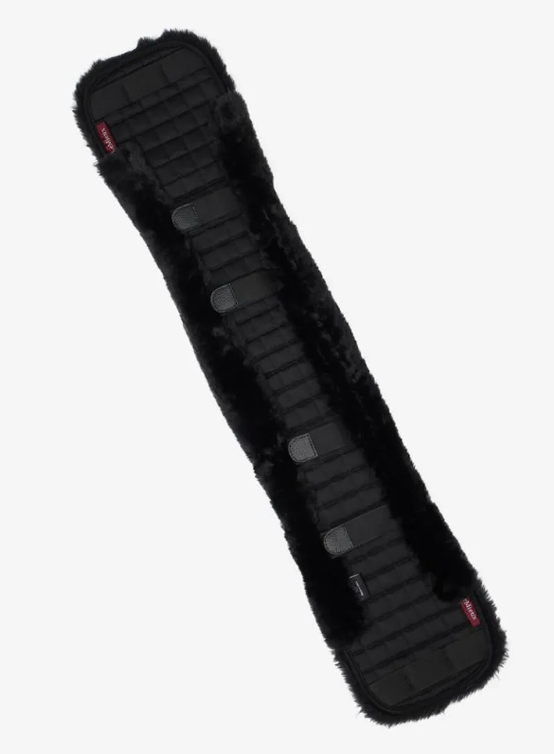 LeMieux Simuwool Dressage Girth Cover Black